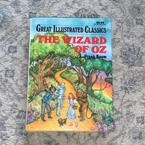 The Wizard of Oz Book - Great Illustrated Classics by L. Frank Baum